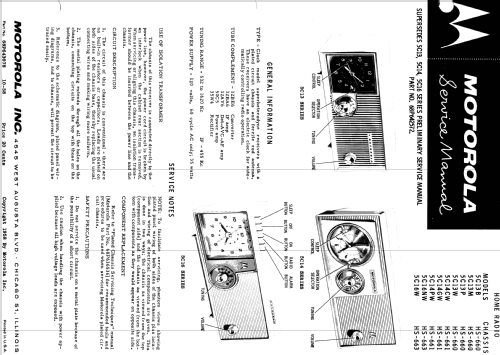 5C14PW Ch= HS-661; Motorola Inc. ex (ID = 1141472) Radio