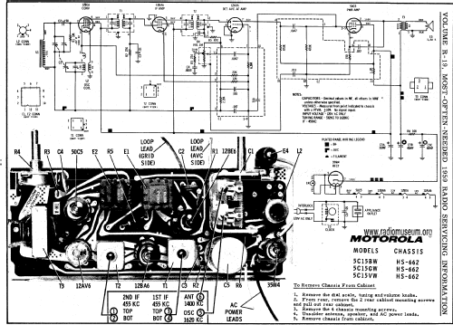 5C15VW Ch= HS-662; Motorola Inc. ex (ID = 59724) Radio