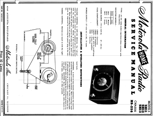 5H12 Ch= HS-256; Motorola Inc. ex (ID = 1071999) Radio