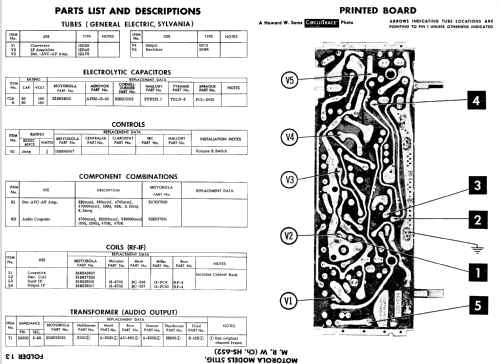 5T11W Ch= HS-652; Motorola Inc. ex (ID = 517769) Radio