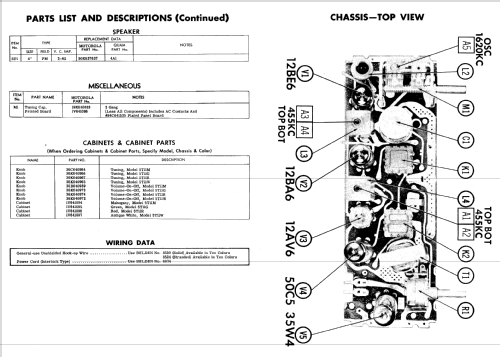 5T11W Ch= HS-652; Motorola Inc. ex (ID = 517770) Radio