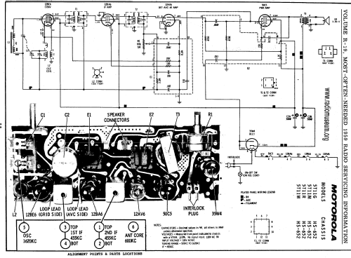 5T11W Ch= HS-652; Motorola Inc. ex (ID = 59556) Radio