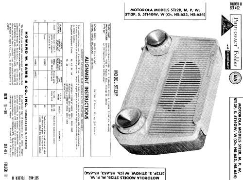 5T14GW Ch= HS-654; Motorola Inc. ex (ID = 517722) Radio