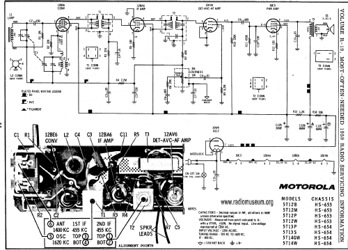 5T14GW Ch= HS-654; Motorola Inc. ex (ID = 59707) Radio