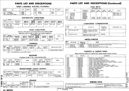 5T23N-1 Ch= HS-627; Motorola Inc. ex (ID = 517507) Radio