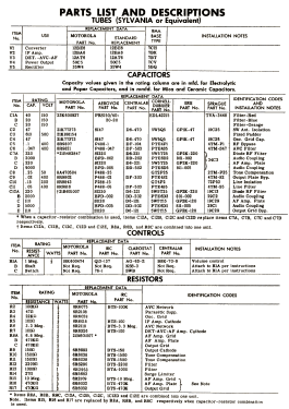 5X22U Ch= HS-259; Motorola Inc. ex (ID = 2826284) Radio