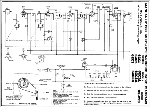 62C1 Ch= HS-299; Motorola Inc. ex (ID = 163508) Radio