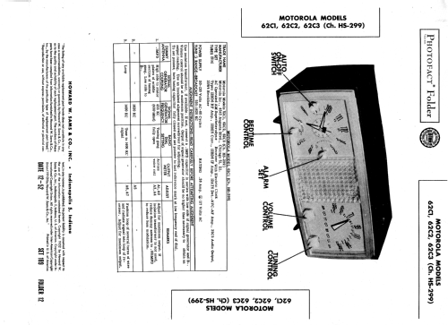 62C3 Ch= HS-299; Motorola Inc. ex (ID = 1434266) Radio