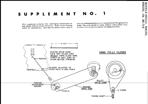 62X12U Ch= HS-314; Motorola Inc. ex (ID = 213150) Radio