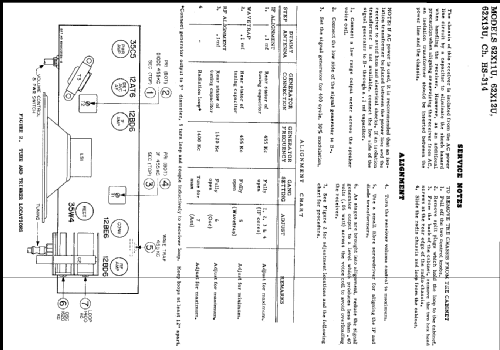 62X13U Ch= HS-314; Motorola Inc. ex (ID = 213138) Radio