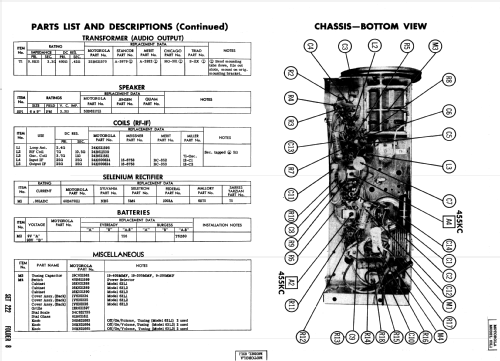 63L1 Ch= HS-361; Motorola Inc. ex (ID = 978671) Radio