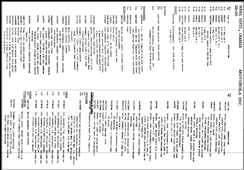 65F21 Ch= HS-26; Motorola Inc. ex (ID = 347957) Radio