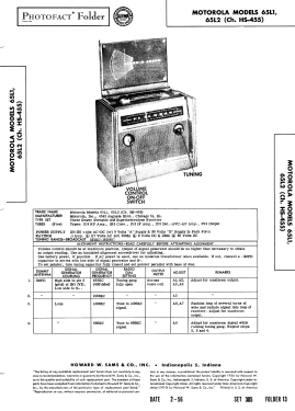 65L1 Ch= HS-455; Motorola Inc. ex (ID = 2720779) Radio