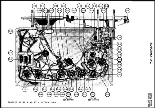 65T21B Ch= HS-67; Motorola Inc. ex (ID = 395391) Radio