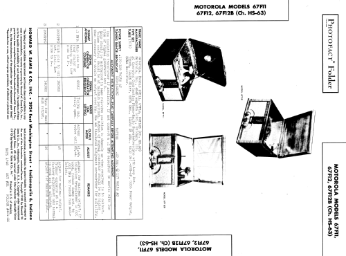 67F12 Ch= HS-63; Motorola Inc. ex (ID = 935242) Radio