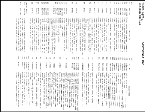 67F14 Ch= HS-122; Motorola Inc. ex (ID = 294536) Radio