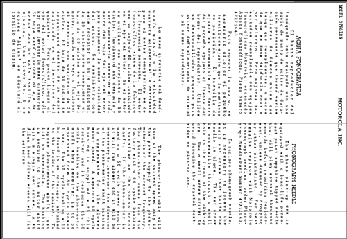 67F61BN Ch= HS-69; Motorola Inc. ex (ID = 395424) Radio