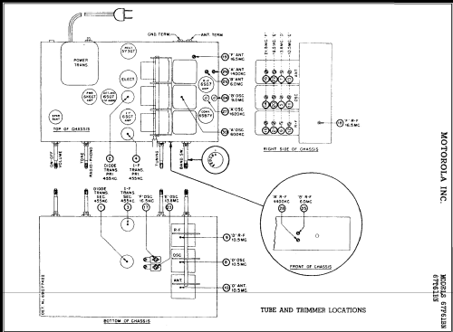 67F61BN Ch= HS-69; Motorola Inc. ex (ID = 395428) Radio