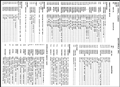 67XM21 Ch= HS-64; Motorola Inc. ex (ID = 348505) Radio