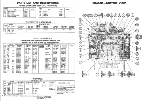 69MF Ford FDR-18806-F; Motorola Inc. ex (ID = 2366548) Car Radio