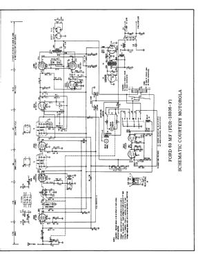 69MF Ford FDR-18806-F; Motorola Inc. ex (ID = 2721899) Car Radio