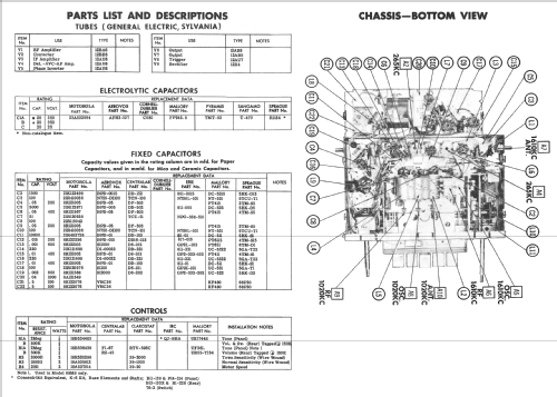 69MS Ford FEF-18805-B; Motorola Inc. ex (ID = 2366553) Car Radio