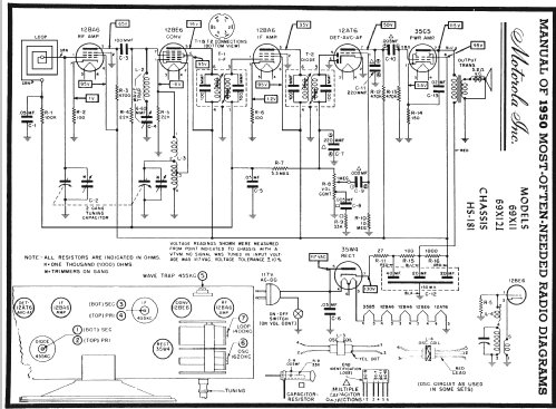 69X12I HS181 ; Motorola Inc. ex (ID = 110123) Radio