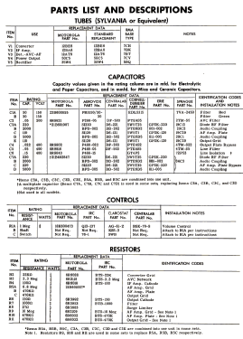 6F11 Ch= HS-264; Motorola Inc. ex (ID = 2808447) Radio