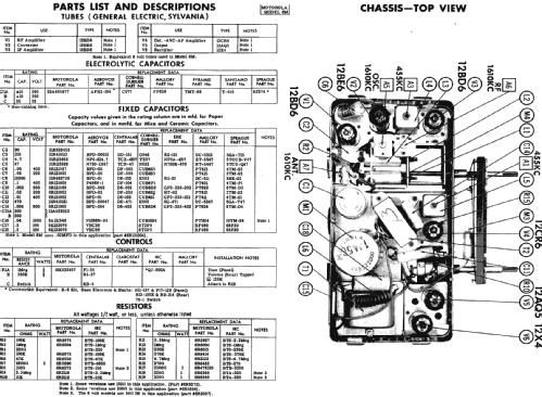 6M-12 ; Motorola Inc. ex (ID = 235592) Autoradio