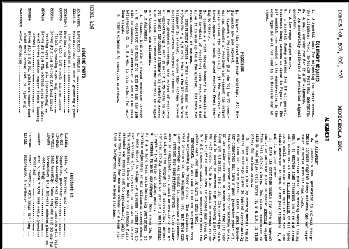 708 ; Motorola Inc. ex (ID = 350535) Car Radio