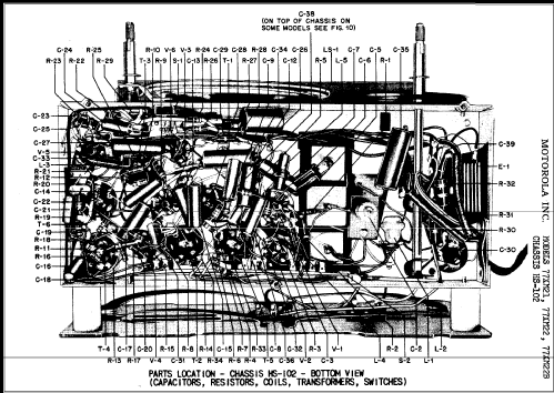 77XM21 Ch= HS-102; Motorola Inc. ex (ID = 349470) Radio