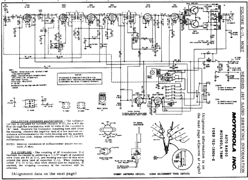 78MF Ford FEG-18806-G; Motorola Inc. ex (ID = 131965) Car Radio