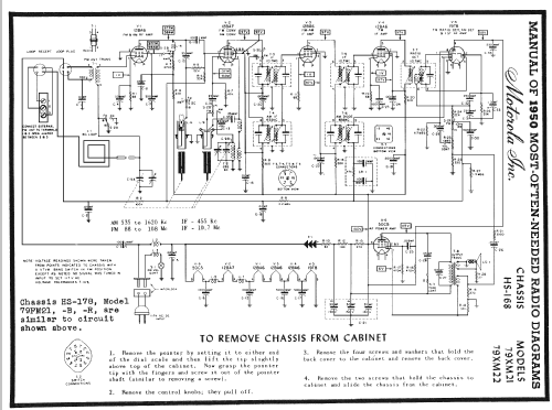 79FM21R HS178 ; Motorola Inc. ex (ID = 110317) Radio