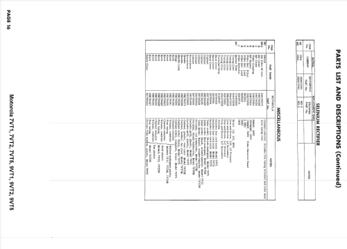 7-VT2 Ch= TS-18; Motorola Inc. ex (ID = 1567941) Television