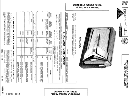 Power-10 7X23E Ch= HS-688; Motorola Inc. ex (ID = 613929) Radio