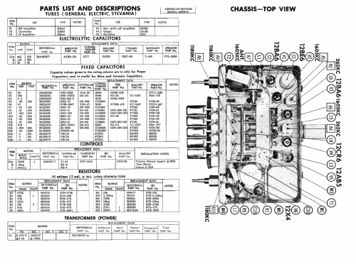 American Motors 6MA 8990378; Motorola Inc. ex (ID = 433856) Car Radio