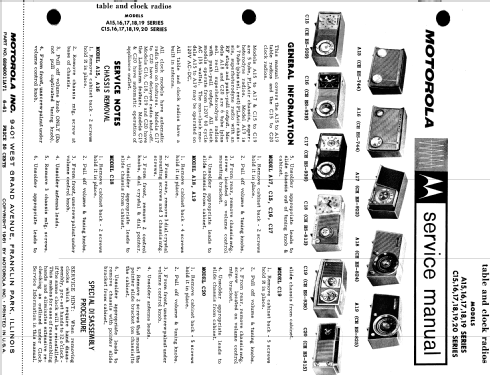 C16P Ch= HS-939; Motorola Inc. ex (ID = 1681829) Radio