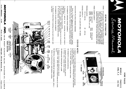 C4S Ch= HS-752; Motorola Inc. ex (ID = 1146951) Radio