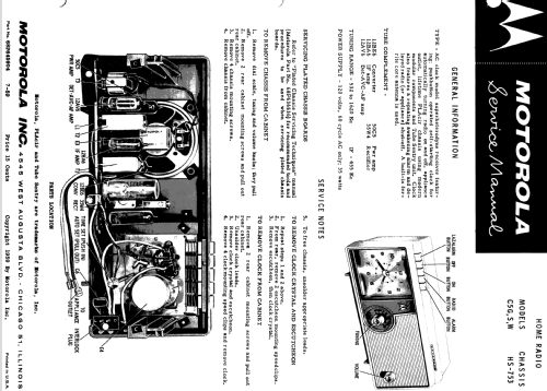 C5G Ch= HS-753; Motorola Inc. ex (ID = 1146957) Radio