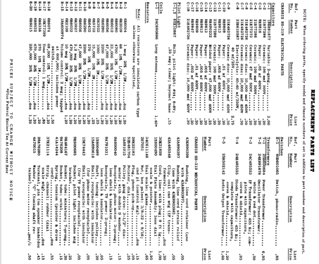 Ch= HS-319; Motorola Inc. ex (ID = 1100241) Radio