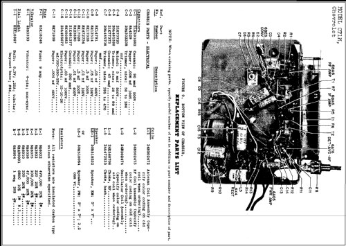 CT1M Chevrolet; Motorola Inc. ex (ID = 228592) Car Radio