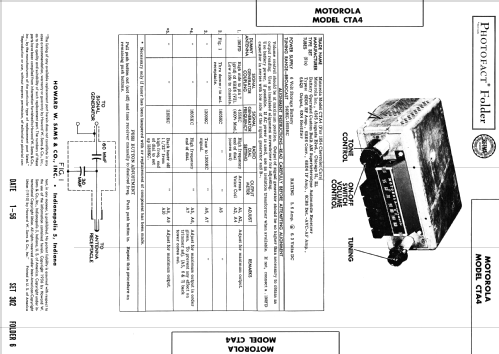 CTA4 ; Motorola Inc. ex (ID = 2692734) Car Radio