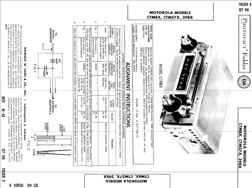 CTM57X ; Motorola Inc. ex (ID = 775238) Car Radio