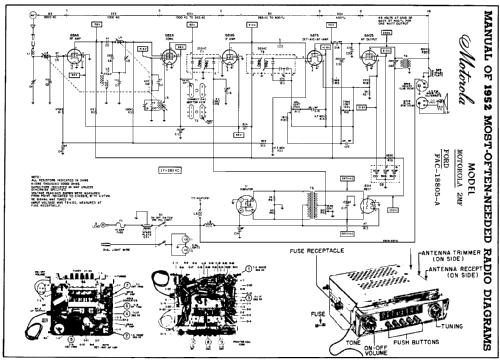 Ford 2CF754 ; Motorola Inc. ex (ID = 147057) Car Radio