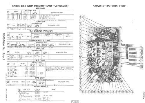 FD8 Ford Ch= 8A; Motorola Inc. ex (ID = 1403814) Car Radio