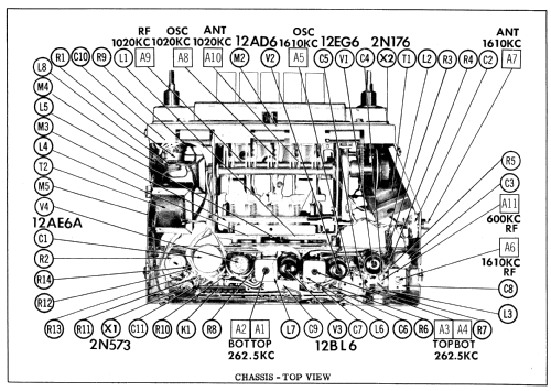 Ford 94MF Ch= B9FA-18806-C; Motorola Inc. ex (ID = 698503) Car Radio