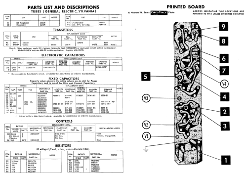 Ford 94MF Ch= B9FA-18806-C; Motorola Inc. ex (ID = 698504) Car Radio