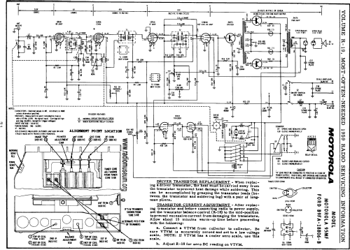 Ford 95MF Ch= B9FA-18806-B; Motorola Inc. ex (ID = 59566) Car Radio