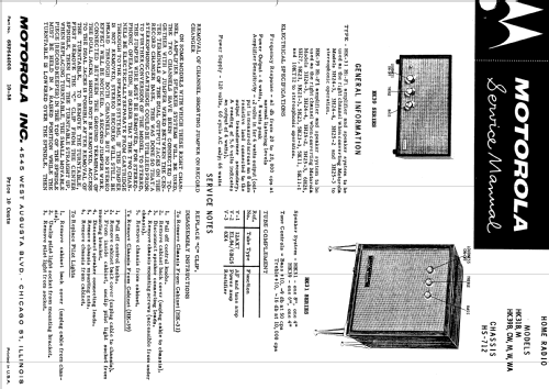 HK39W Ch= HS-712A-1; Motorola Inc. ex (ID = 1160175) Ampl/Mixer