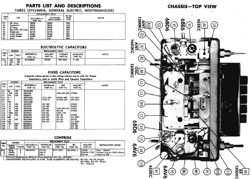 HN5AC-8 Hudson 4389027; Motorola Inc. ex (ID = 235493) Car Radio